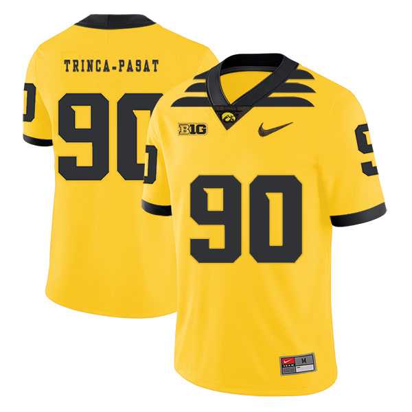 Iowa Hawkeyes 90 Louis Trinca Pasat Yellow College Football Jersey Dzhi,We sell and wholesale Iowa Hawkeyes 90 Louis Trinca Pasat Yellow College Football Jersey Dzhi on line form chian!